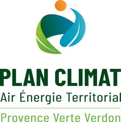Plan climat logo vertical coul - Attribut alt par défaut.